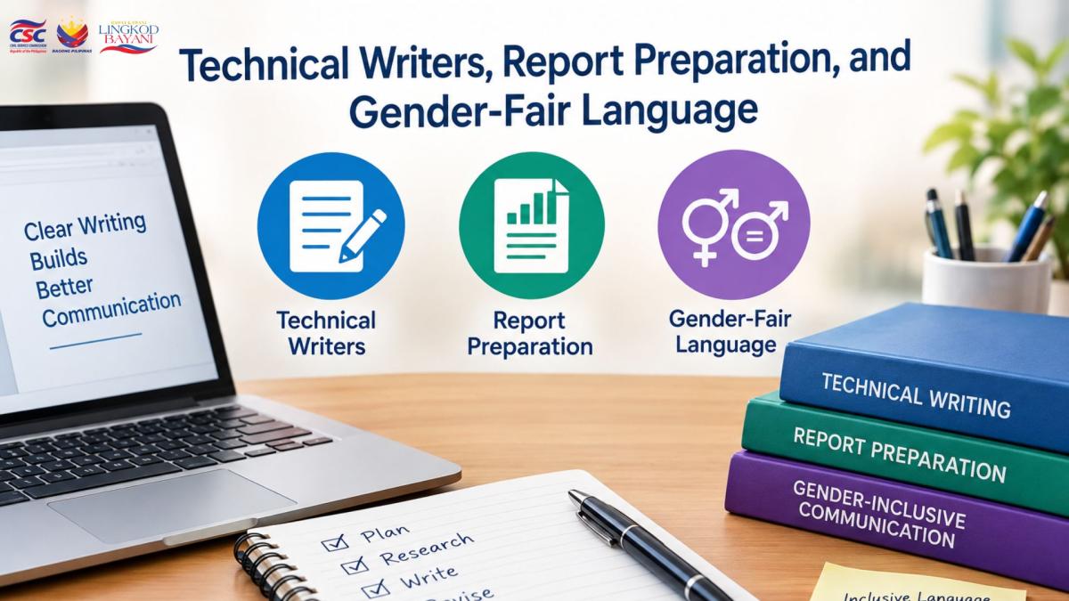 Technical Writers, Report Preparation, and Gender Fair Language
